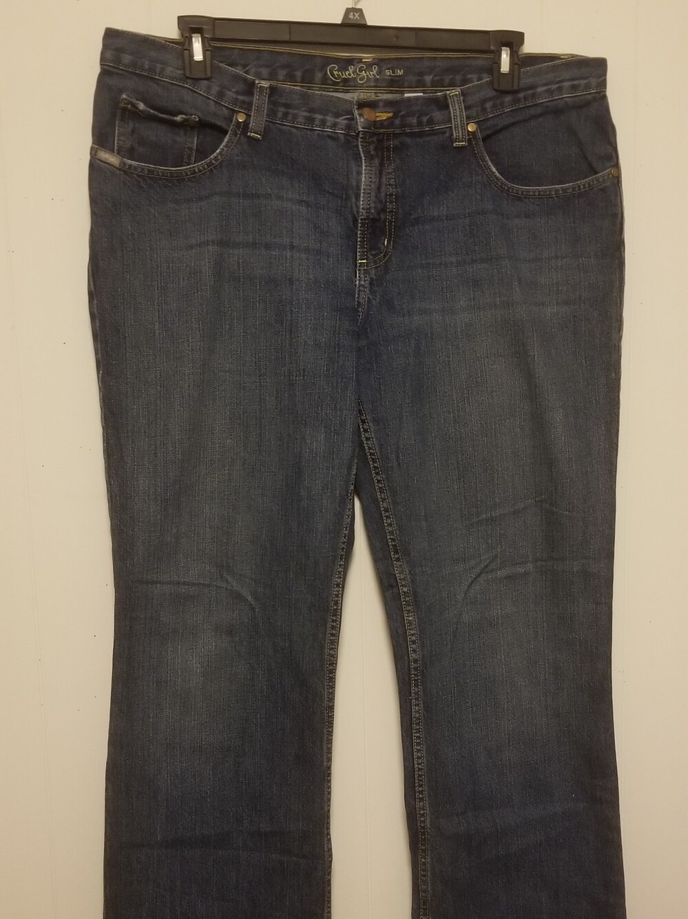 Cruel Girl Dark Wash Boot Cut Jeans Women's Size 19